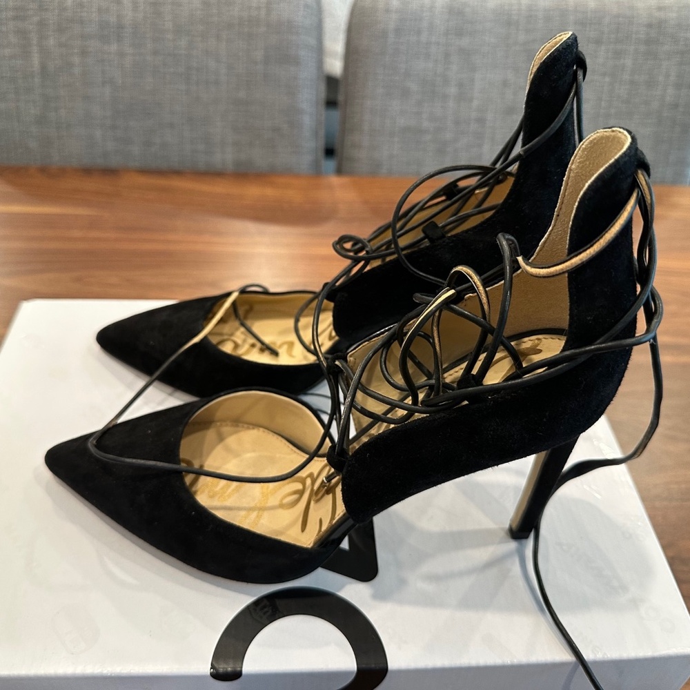 Sam Edelman Helaine Lace Up Pumps